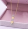女性のステンレス鋼の宝石セット高滴形のラインストーンの宝石類のネックレス