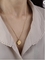 ステンレス鋼の14k金のネックレスのヒマワリは党のための吊り下げ式のネックレスを刻んだ